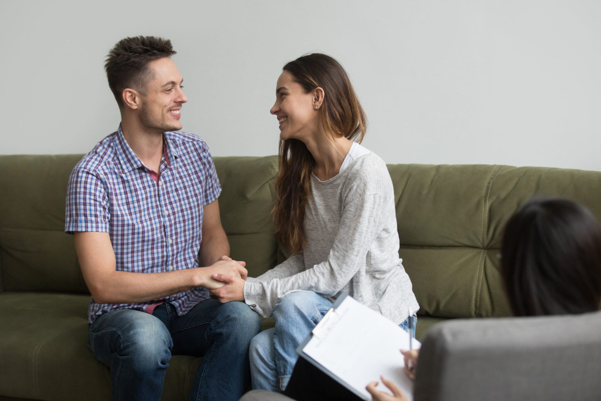 pareja en terapia