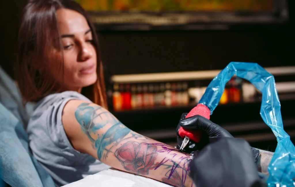 Tatuajes de colores